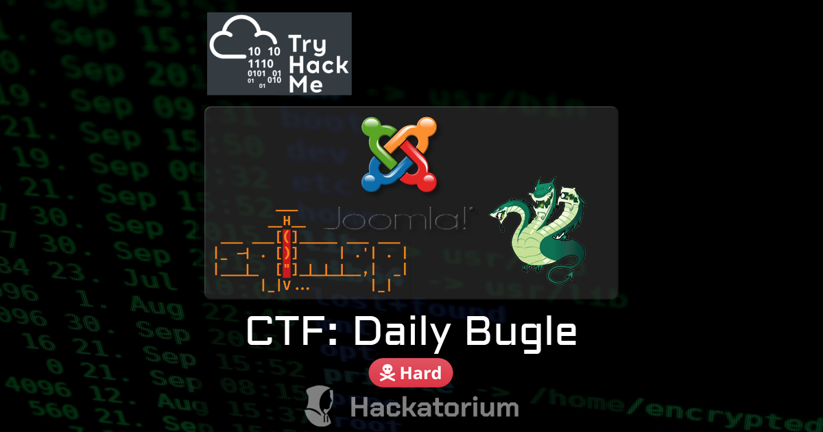 TryHackMe Daily Bugle